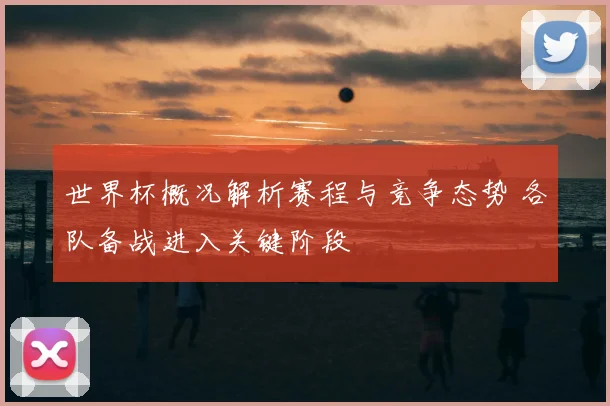 世界杯概况解析赛程与竞争态势 各队备战进入关键阶段
